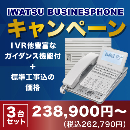 IWATSU BUSINESS PHONE CAMPAIGN