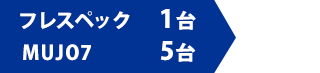 フレスペック1台 Mujo7 3台セット