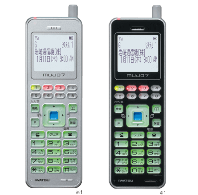 携帯型デジタルコードレス電話機 DC-PS11