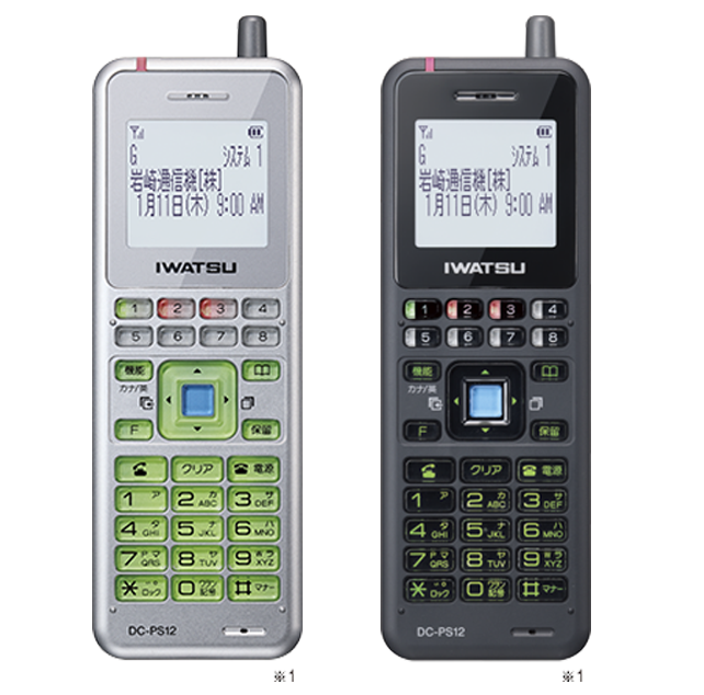 携帯型デジタルコードレス電話機 DC-PS12