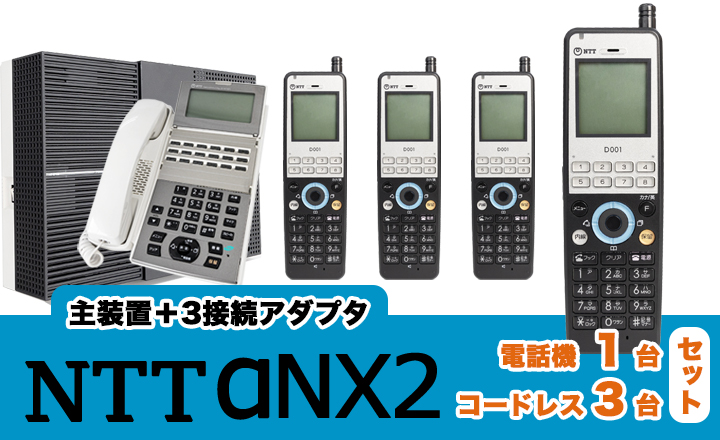 NTTαNX2＋専用コードレスセット商品No.【Nax2-opc011】